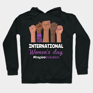 International Women's Day 2024 8 March IWD Inspire Inclusion Hoodie